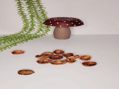 ایده دکوری , شمع پاییزی گردویی