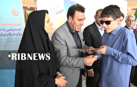 تجلیل از روشن‌دلان موفقِ اردبیل در روز جهانی عصای سفید