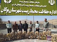 دستگیری زنده‌گیر کبک در شهرستان بوکان