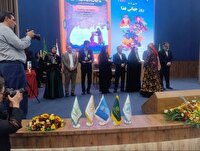 درخشش بانوی کارآفرین تکابی در سطح ملی
