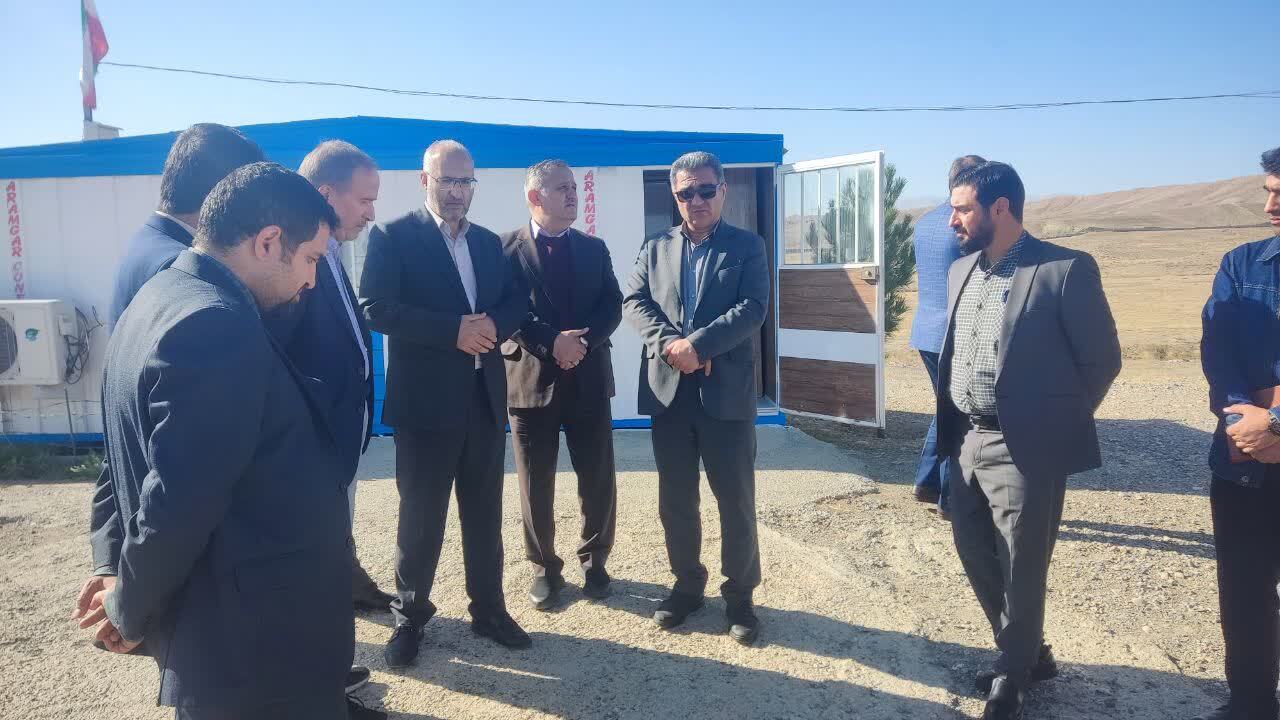 بازدید بازرس کل قضائی استان از کارخانه پتروشیمی پلدشت