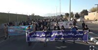 همایش پیاده‌روی خانوادگی به مناسبت هفته عقیدتی سیاسی در سلماس