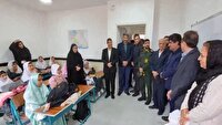 افتتاح مدرسه سه کلاسه خیر ساز در بستان آباد