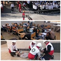 اجرای رزمایش پدافند غیر عامل در شهرستان نقده