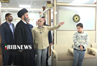 بازدید امام جمعه اردبیل از مرکز حمایتی و درمانی کودکان سرطانی