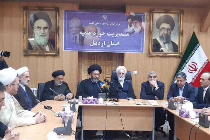 گردهمایی ائمه جمعه اردبیل با رئیس حوزه علمیه کشور در اردبیل برگزار شد