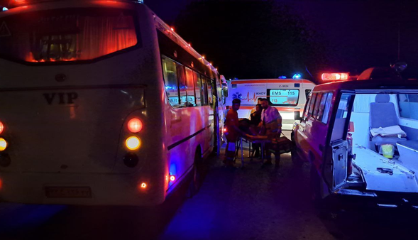 انحراف مینی‌بوس در محور ایواوغلی - خوی ۲ مصدوم به‌جا گذاشت