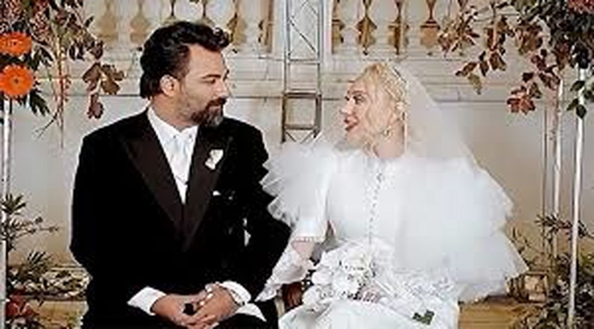 رقص جالب همسر آرام جعفری قبل از مراسم عروسی/ ویدئو