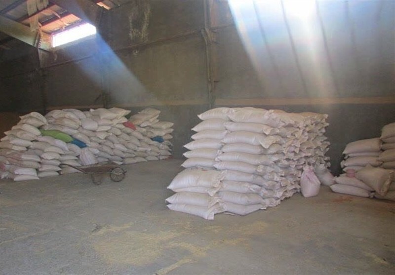 کشف ۱۸۰ تن گندم، جو و پیاز احتکاری در گرمی