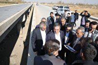 بررسی روند  احداث کنارگذر شمال‌غربی میاندوآب