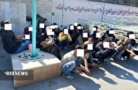 جمع‌آوری معتادان متجاهر در اردبیل