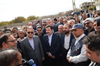 بازدید معاون توسعه روستایی رئیس‌جمهور  از مدرسه خیر ساز روستای سنگان  اشنویه