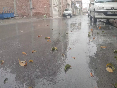 بارش باران در پیرانشهر