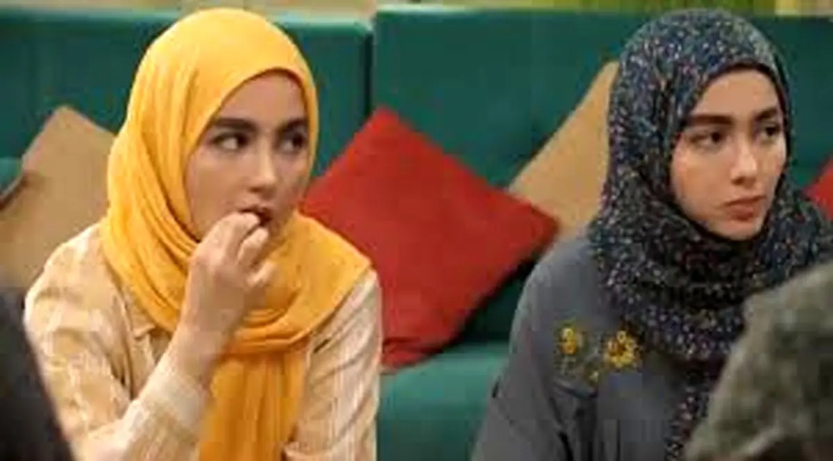 استایل هماهنگ سنا و سونیا حسینی بازیگران نقش سارا و نیکا در سریال پایتخت