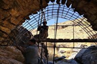 مرمت پل تاریخی سلطان بوکان با کمک  دوستداران میراث‌فرهنگی