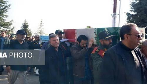 پیکر ۶ شهید گمنام وارد ارومیه شد