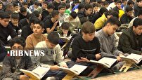 محفل انس با قرآن دانش آموزی در اردبیل