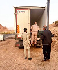 توقیف خودروی حمل ماهی غیرمجاز در منطقه حفاظت شده مراکان