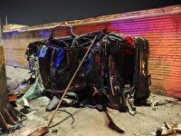 یک کشته در سانحه  تصادف اتوبان پاسداران تبریز