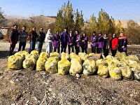 پاکسازی منطقه گردشگری حاشیه رودخانه شهرچای ارومیه