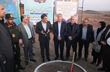 آغاز عملیات احداث مجتمع آموزشی در سایت نهضت ملی مسکن خوی