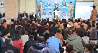 بزرگداشت شهدای جنگ تحمیلی ۱۲ روزه در بستان آباد