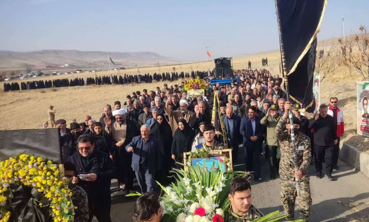 میزبانی مرزداران غیور پلدشت  از پیکر مطهر شهید گمنام