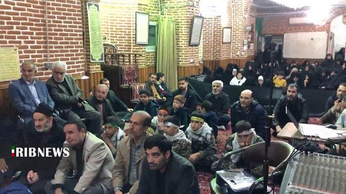 گرامیداشت یاد و خاطره شهدای محله دانشسرای تبریز