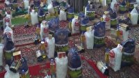توزیع ۱۰۰ بسته معیشتی در هشترود