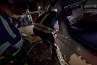 حادثه رانندگی در محور میاندوآب - مهاباد یک کشته و ۸ مجروح برجای گذاشت