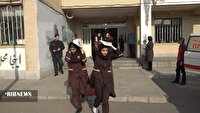 اجرای بیست و هشتمین رزمایش سراسری زلزله در مدارس خوی