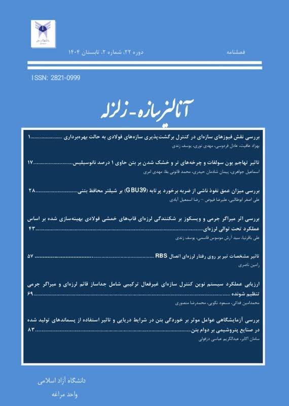 نمایه شدن فصلنامه آنالیزی دانشگاه آزاد مراغه در پایگاه استنادی ISC