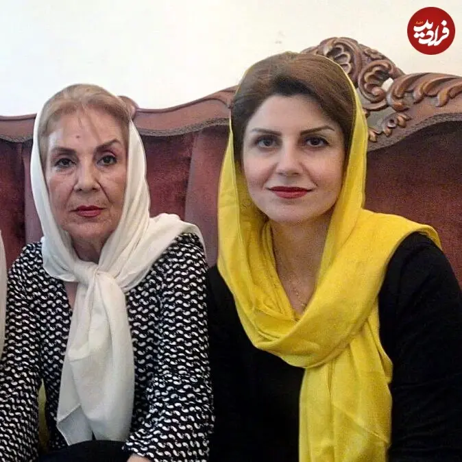 سفر در زمان؛ «آرزو» بازیگر قبل انقلاب در ۶۷ سالگی و در کنار دخترش؛ سال ۹۵