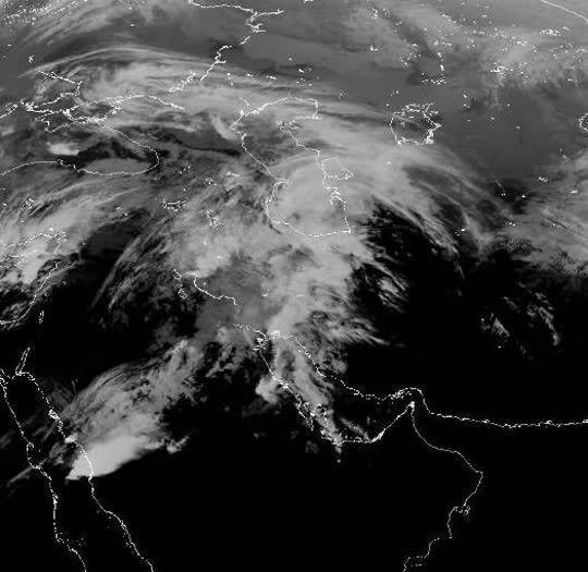 تشدید فعالیت سامانه بارشی در آذربایجان غربی