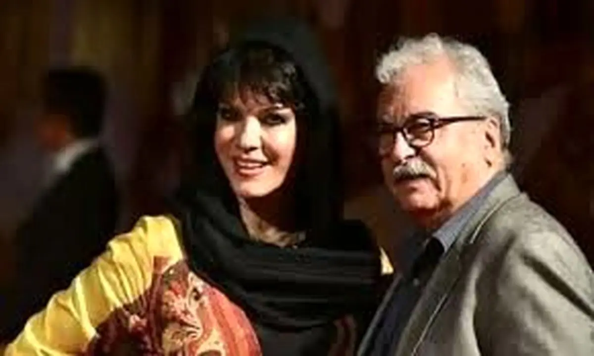 عکسی ناب از زوجِ هنری، فرزانه کابلی در کنار هادی مرزبان سال ۹۵