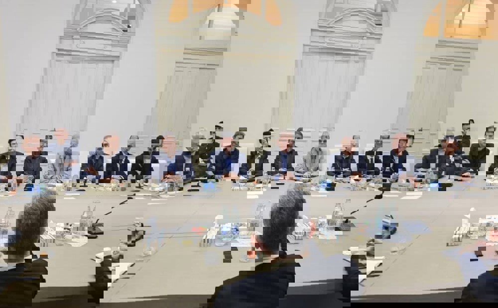 نشست استاندار اردبیل با شهردار باکو