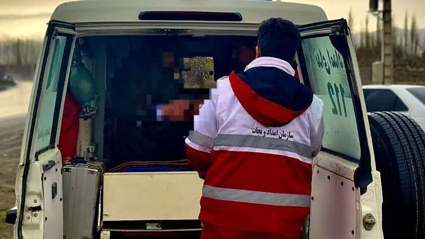 مصدومیت دو تن در سانحه رانندگی درمحور ارومیه _ سلماس