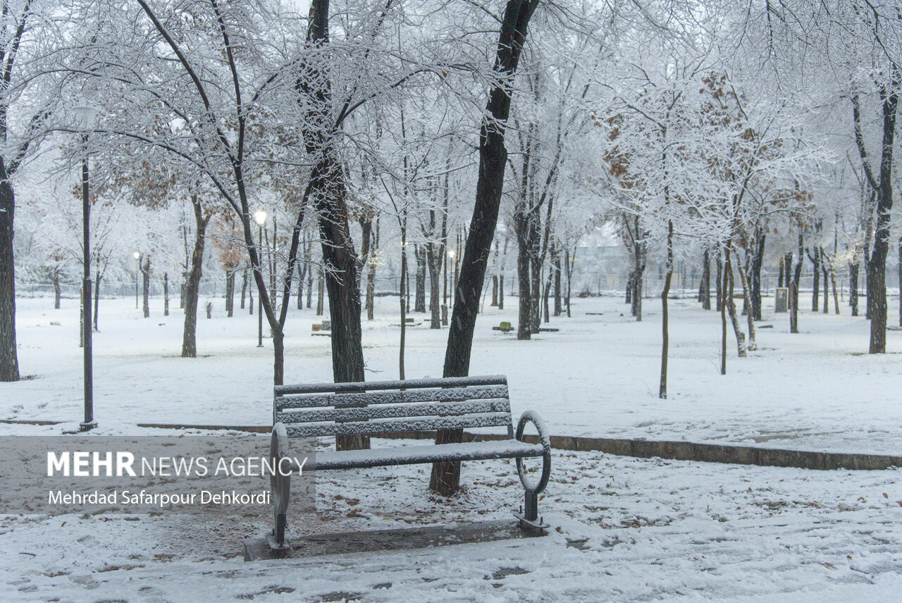 بارش برف از عصر سه‌شنبه ارتفاعات استان اردبیل را سفیدپوش می‌کند