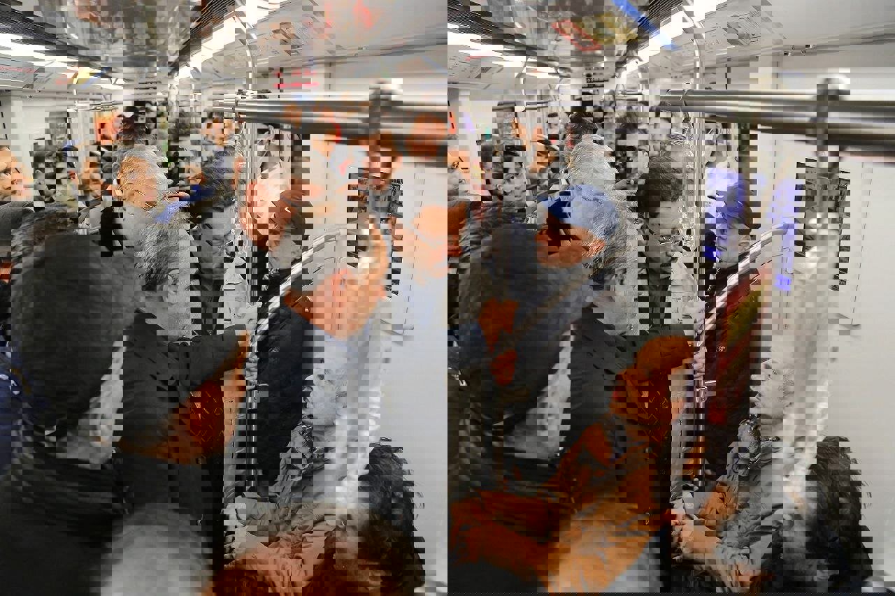 بازدید استاندار آذربایجان‌شرقی از خطوط فعال و در حال احداث متروی تبریز