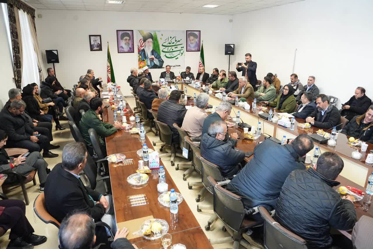 بررسی مشکلات بخش سیمینه شهرستان بوکان با حضور استاندار آذربایجان غربی