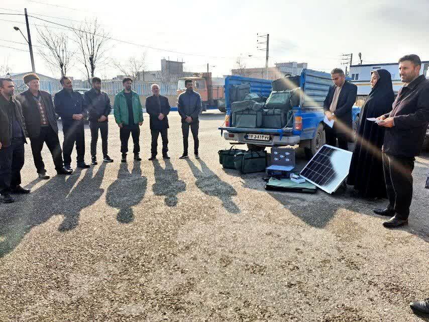 توزیع ۴۹ صفحه خورشیدی در بین عشایر شهرستان پلدشت