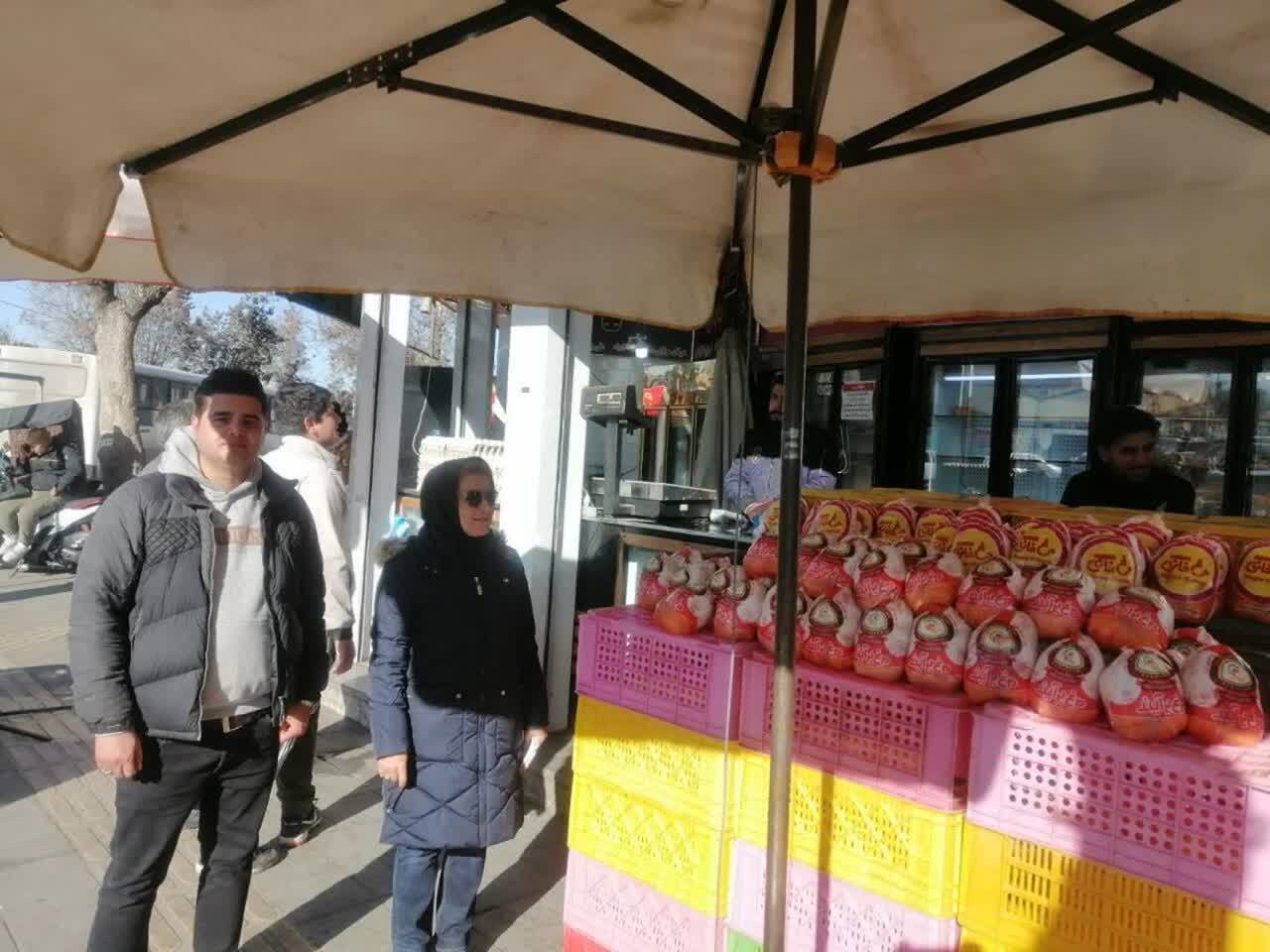 نظارت دقیق بر بازار مرغ در شهرستان ارومیه