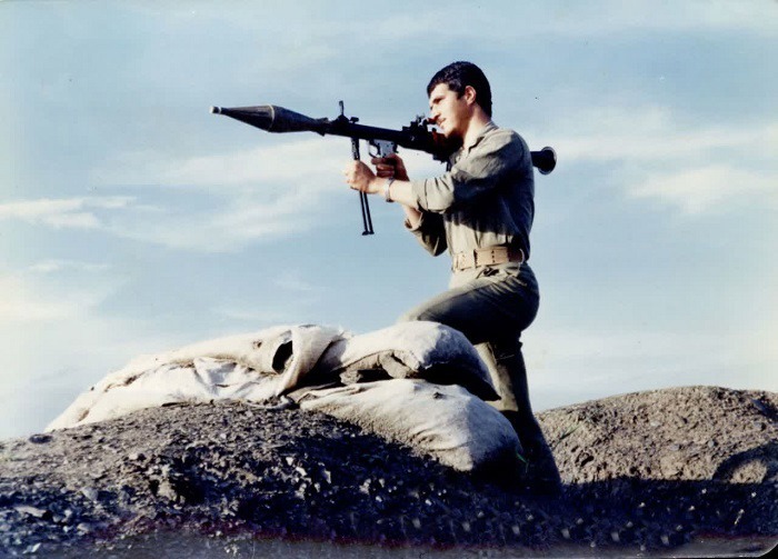 تشییع پیکر پدر شهید حنیفه در میانه