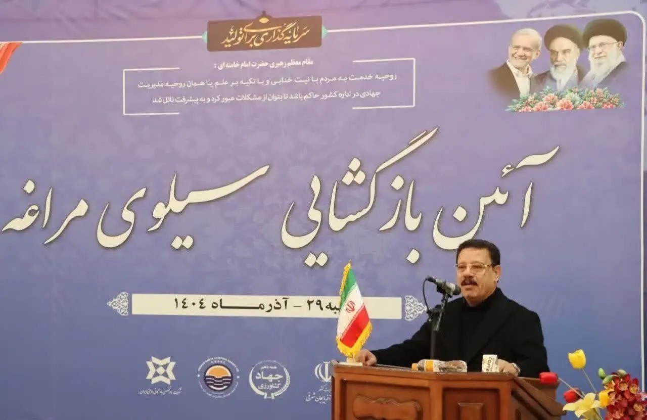 بعد از یازده سال تعطیلی، سیلوی گندم مراغه بازگشایی شد