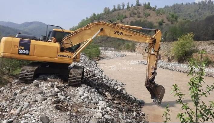 آزادسازی و ساماندهی ۵.۸ کیلومتر از رودخانه های آذربایجان شرقی