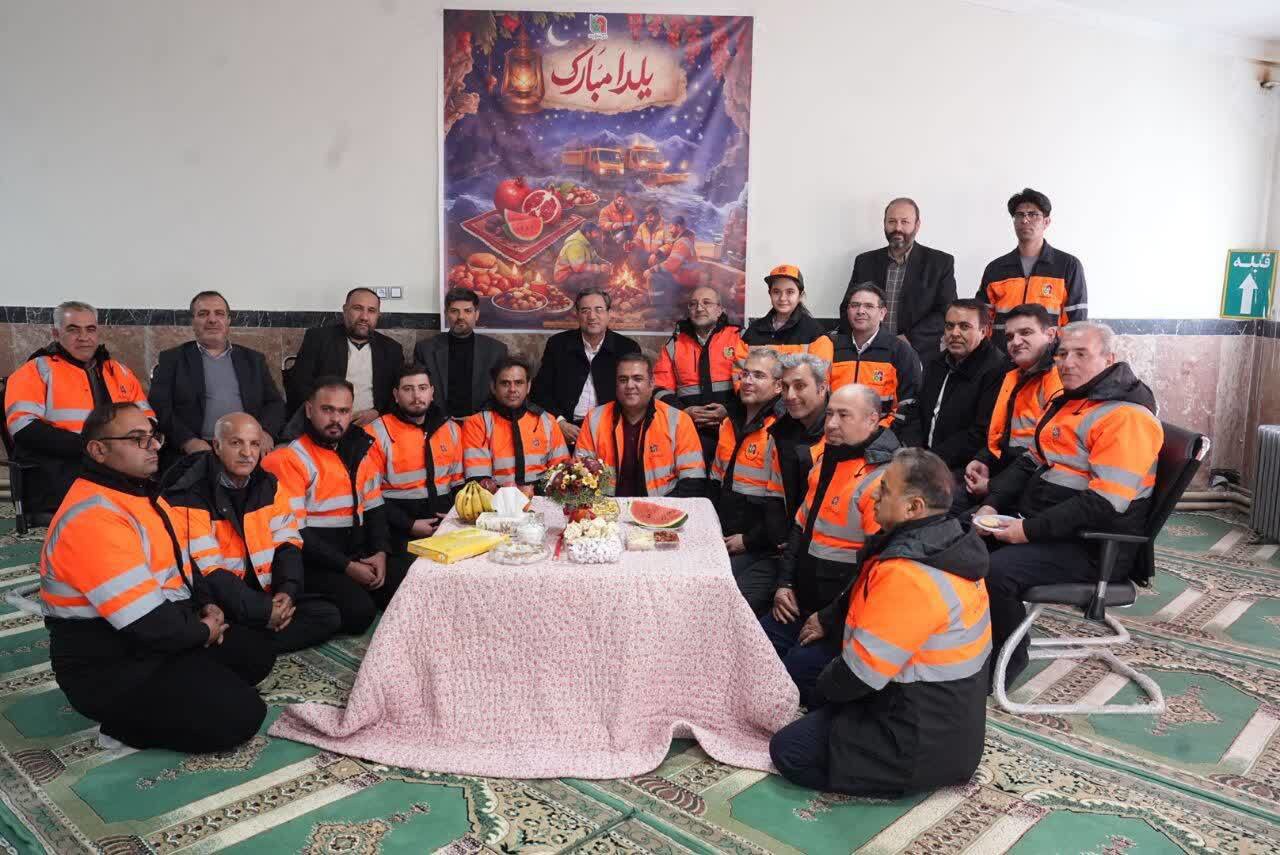 جشن شب یلدای استاندار آذربایجان‌غربی با راهداران