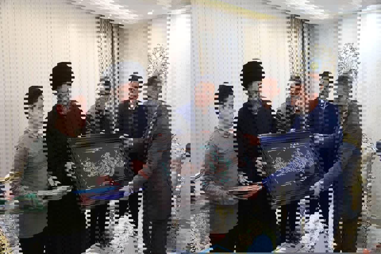 تجلیل امام جمعه اردبیل از «امیرهادی بایرامی»نخبه روشندل قرآنی