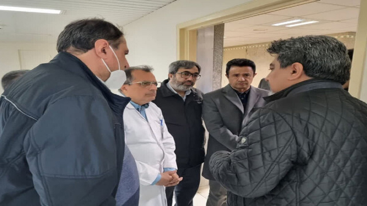 عیادت رئیس دانشگاه تبریز از دانشجوی مصدوم این دانشگاه