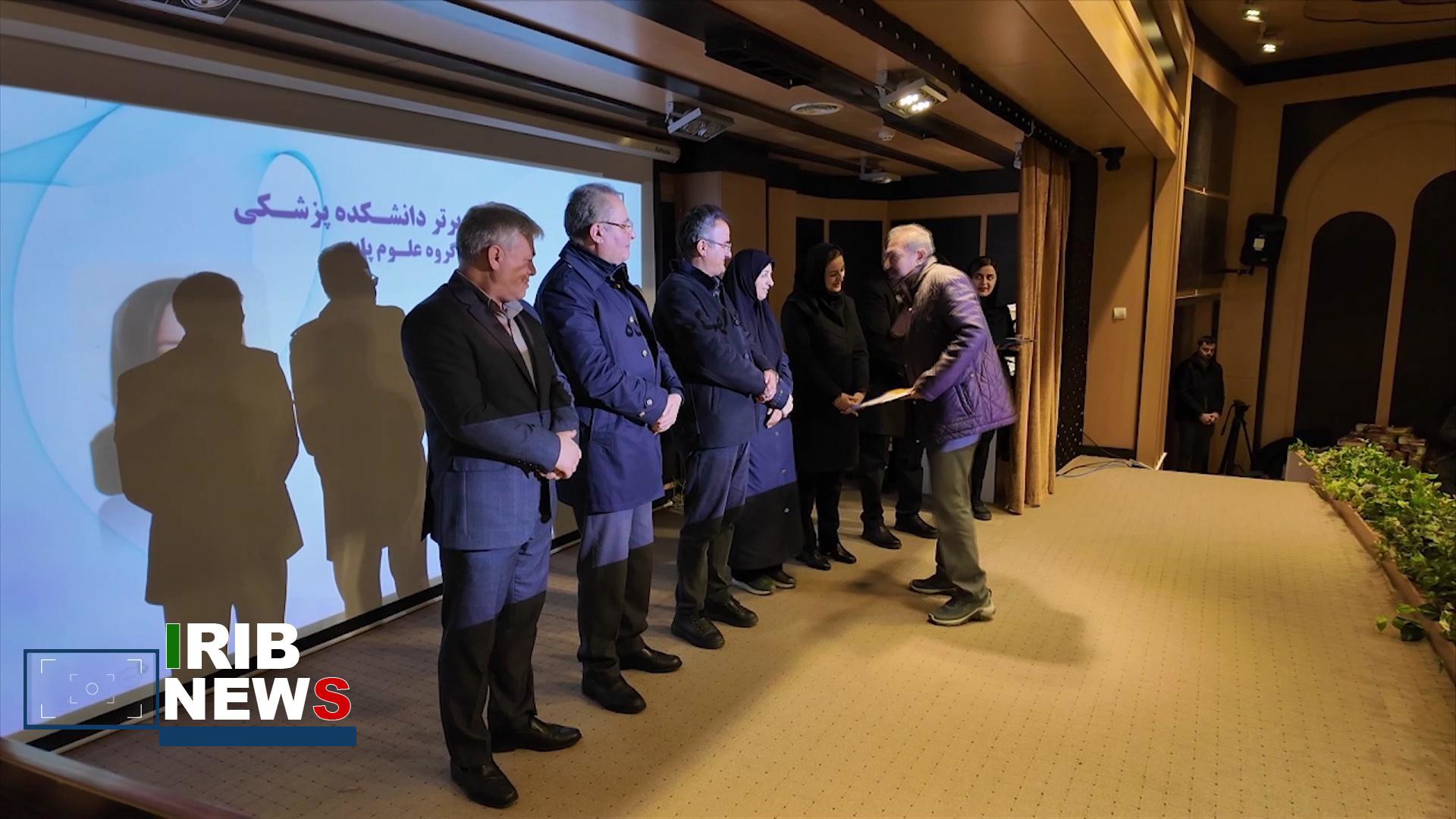 تجلیل از فناوران و پژوهشگران برتر دانشگاه علوم پزشکی اردبیل