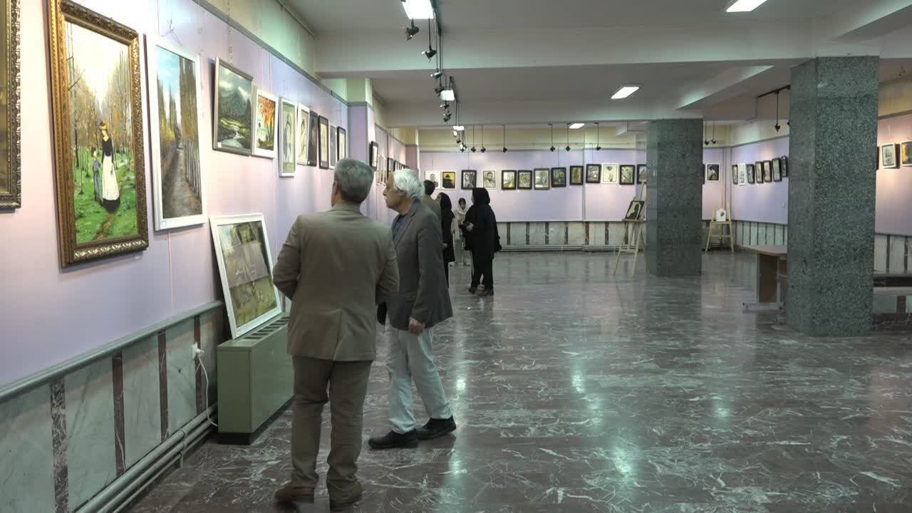 گشایش نمایشگاه هنر‌های تجسمی در خوی